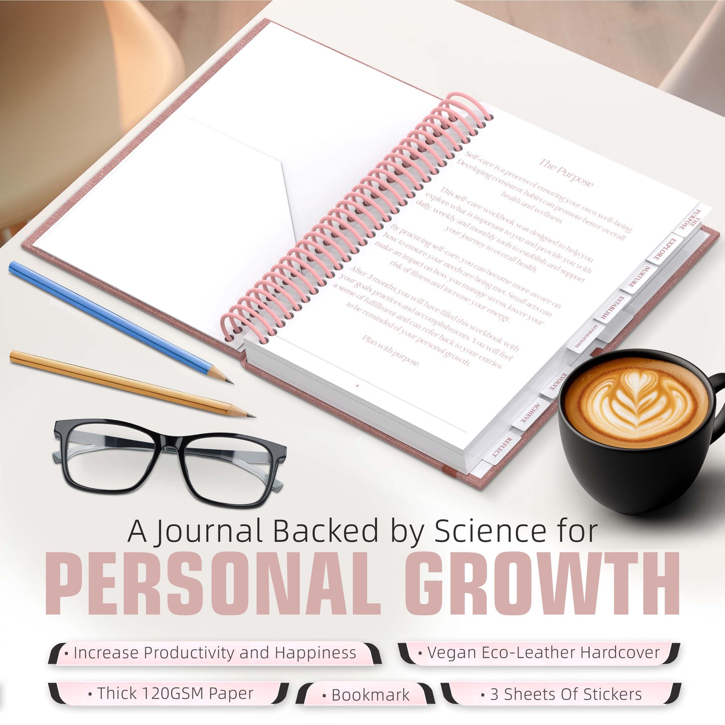 Self Care Workbook Journal