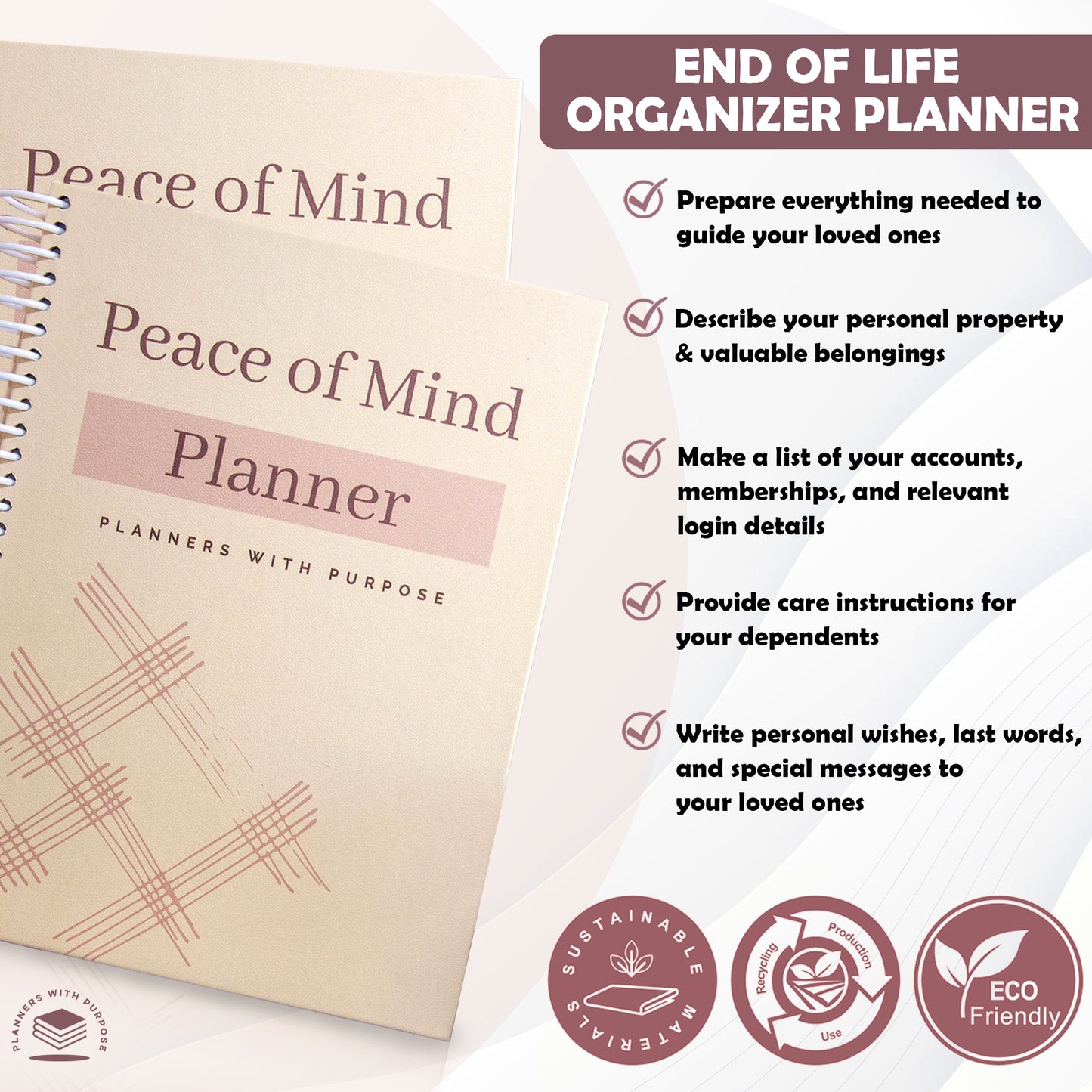 Peace of Mind Planner