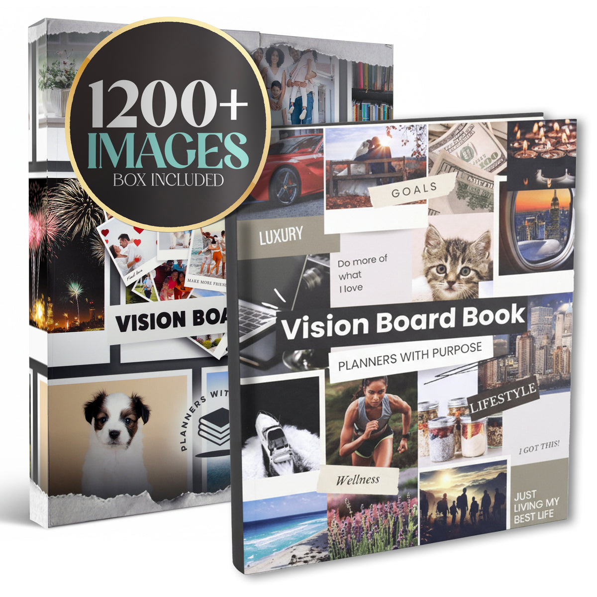 Vision Board Book — 1,200+ Images & Quotes for Goal Setting and Manifestation