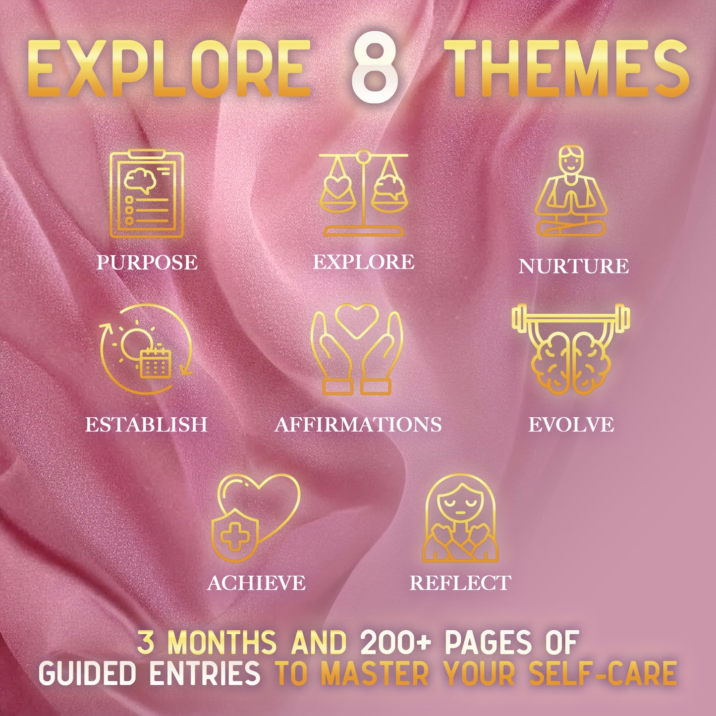 Self Care Workbook Journal (A5 Size)