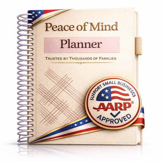 Peace of Mind Planner — End-of-Life Organizer & Estate Planning Workbook