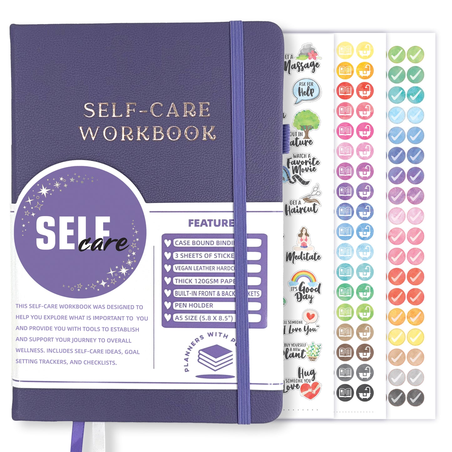 Self Care Workbook Journal (A5 Size)