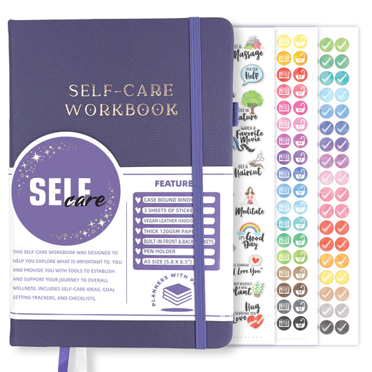Self Care Workbook Journal (A5 Size)