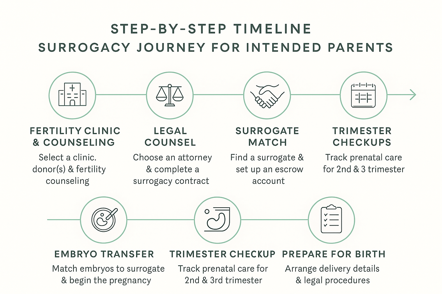 Surrogacy Planner - A Guided Journey Organizer for Intended Parents