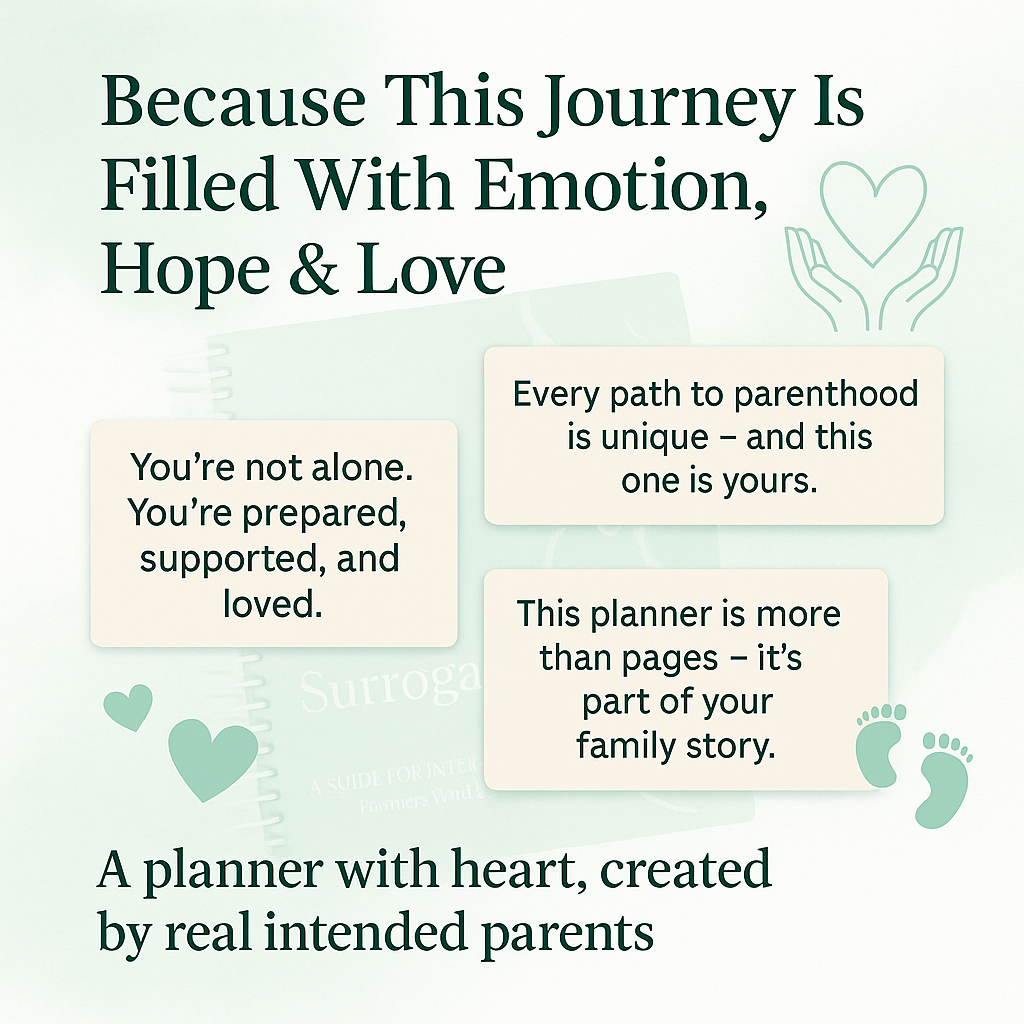 Surrogacy Planner - A Guided Journey Organizer for Intended Parents