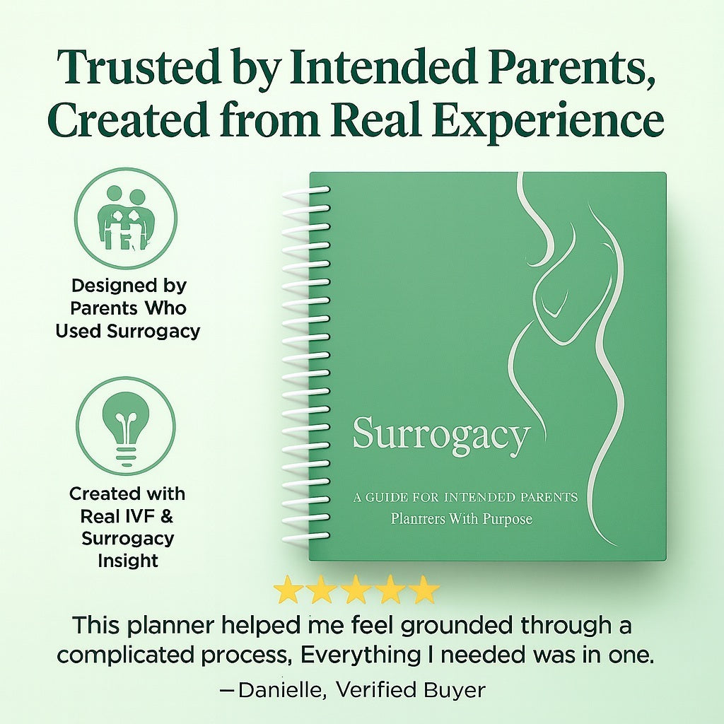 Surrogacy Planner - A Guided Journey Organizer for Intended Parents