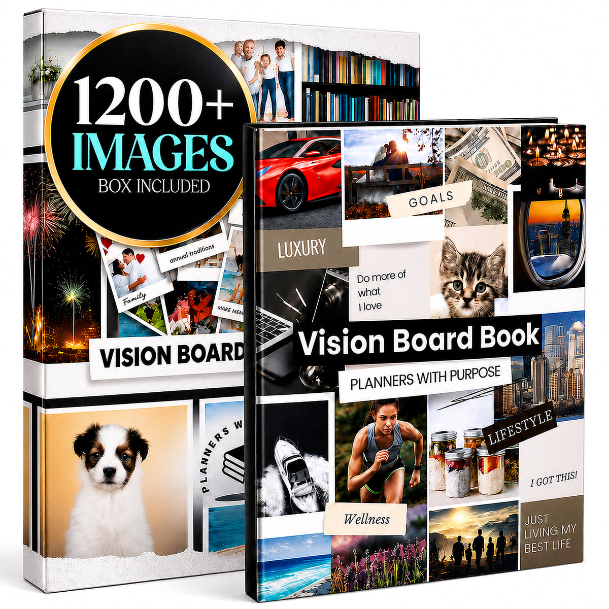 Vision Board Book — 1,200+ Images & Quotes for Goal Setting and Manifestation