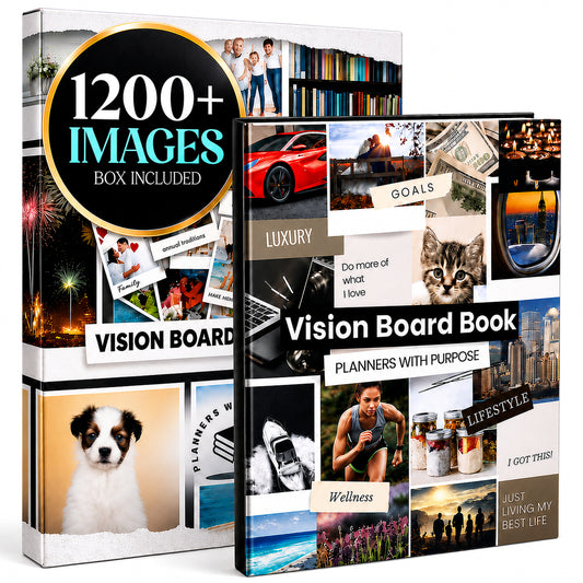 Vision Board Book — 1,200+ Images & Quotes for Goal Setting and Manifestation